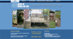 Desktop Screenshot of decksbydesigninc.com